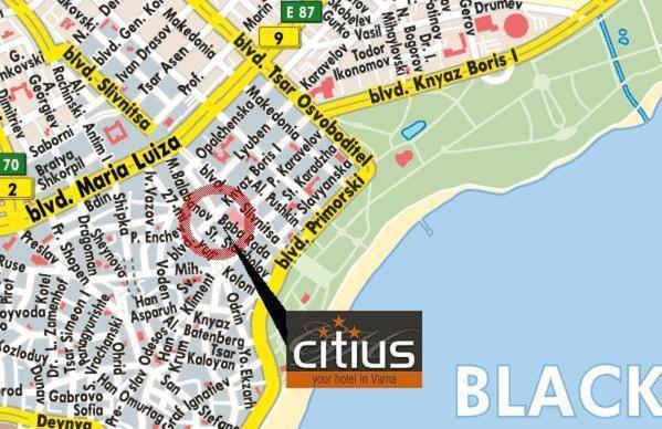 Citius Hotel 바르나 외부 사진